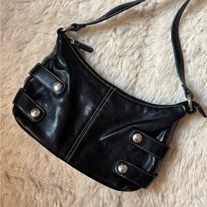 Classic Black Women's Shoulder Bag